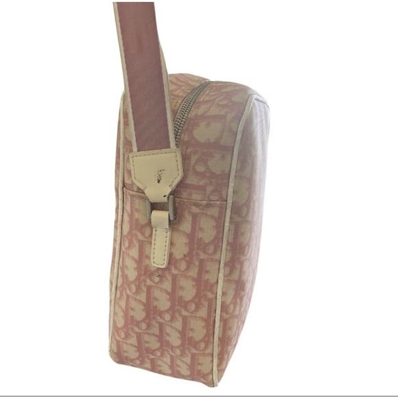 Dior Vintage Y2K Pink Trotter Crossbody Authentic - Picture 8 of 13